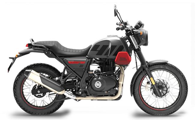 2023 Royal Enfield Scram 411 - Graphite Red - Click for OTD Pricing-IN STOCK!